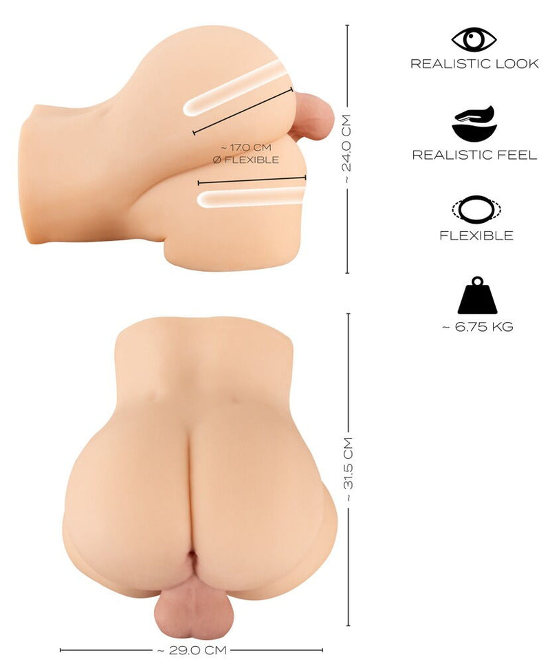 MASTURBADOR DELUXE DOUBLE