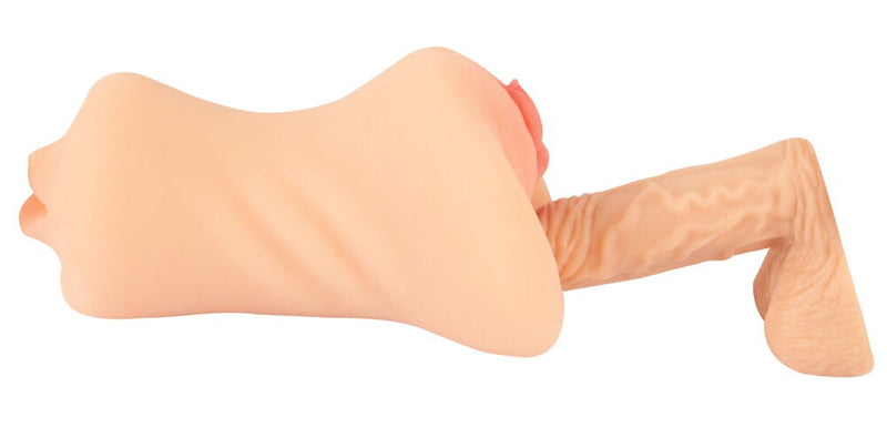 MASTURBADOR NATURE SKIN VAGINA, BOCA & ASS