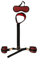 CONJUNTO BONDAGE PRENDE PESCOÇO AOS PULSOS