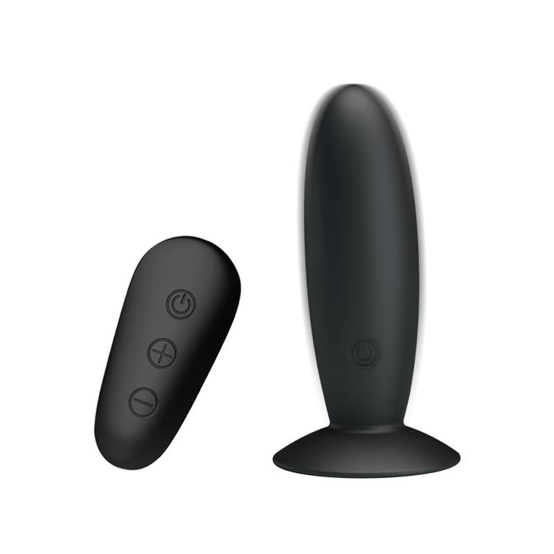 MR PLAY PLUG ANAL COM VIBRAÇÃO E CONTROLO REMOTO USB