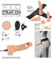 STRAP-ON KIT COM 4 PEÇAS COM CONTROLO REMOTO