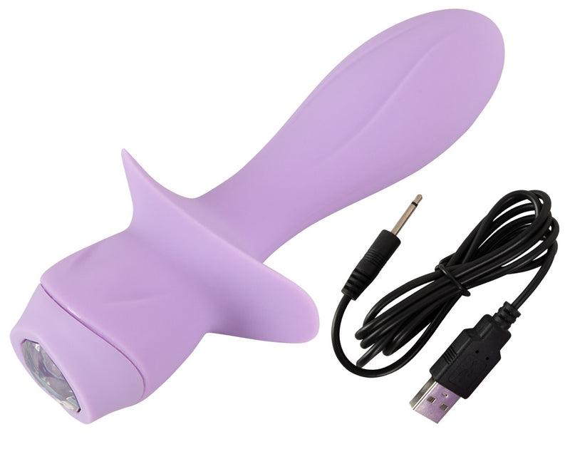 MINI VIBRADOR CUTIES LILÁS RECARREGÁVEL