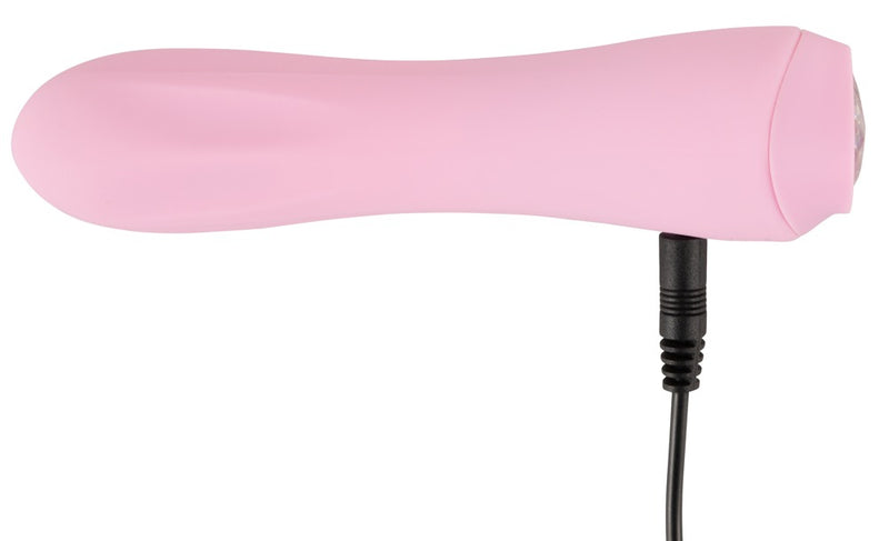 MINI VIBRADOR CUTIES ROSA RECARREGÁVEL