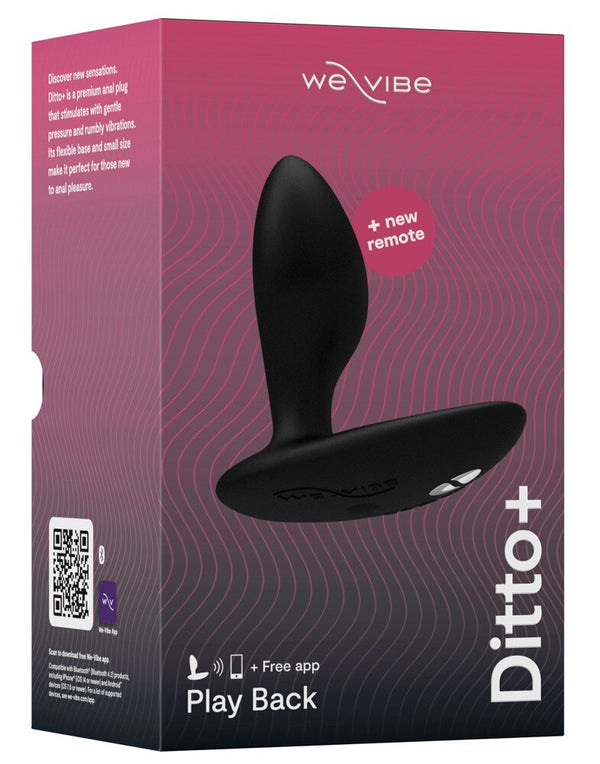 BUTT PLUG ANAL WE-VIBE DITTO+ COM APP