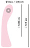 VIBRADOR DOUBLE LAYER PONTO G SUPER SOFT