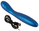 VIBRADOR FLEXÍVEL PONTO G AZUL