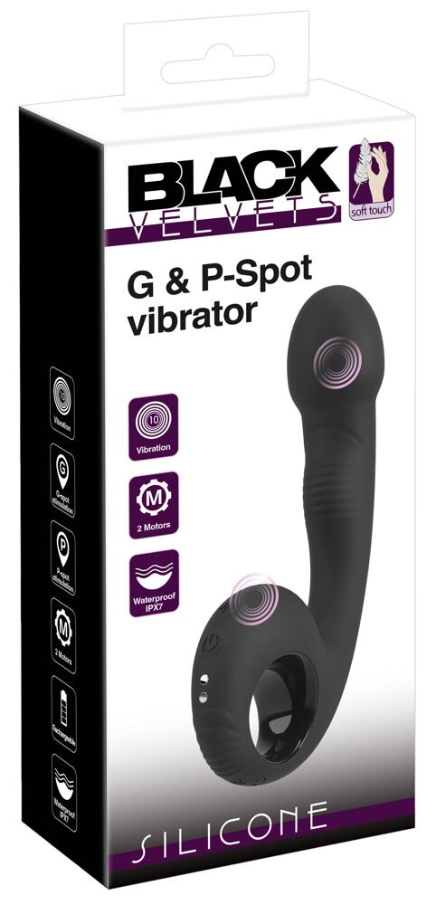 VIBRADOR G & P SPOT PRETO USB