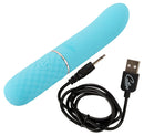 MINI VIBRADOR CUTIES AZUL RECARREGÁVEL