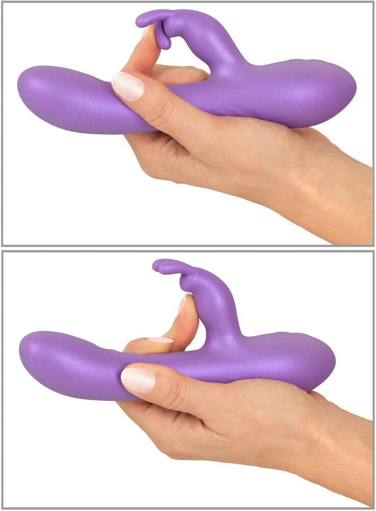 VIBRADOR SWEET SMILE RABBIT FLEXÍVEL