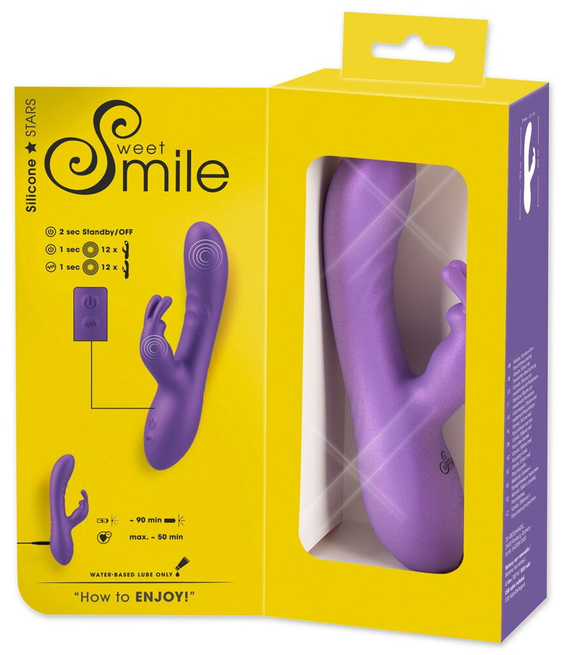 VIBRADOR SWEET SMILE RABBIT FLEXÍVEL
