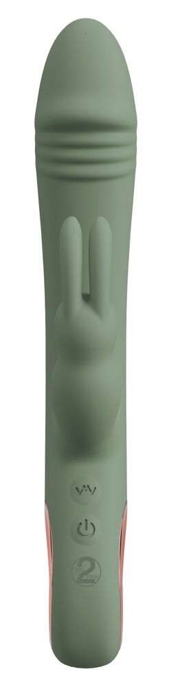 VIBRADOR SLIM RABBIT OLIVE