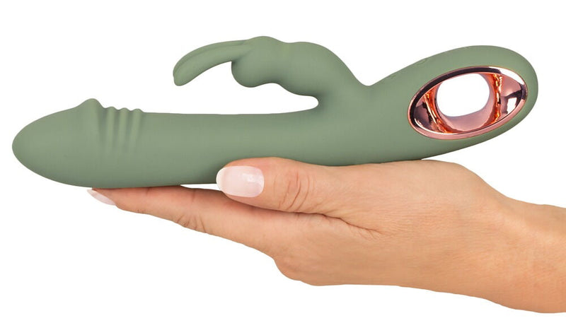VIBRADOR SLIM RABBIT OLIVE