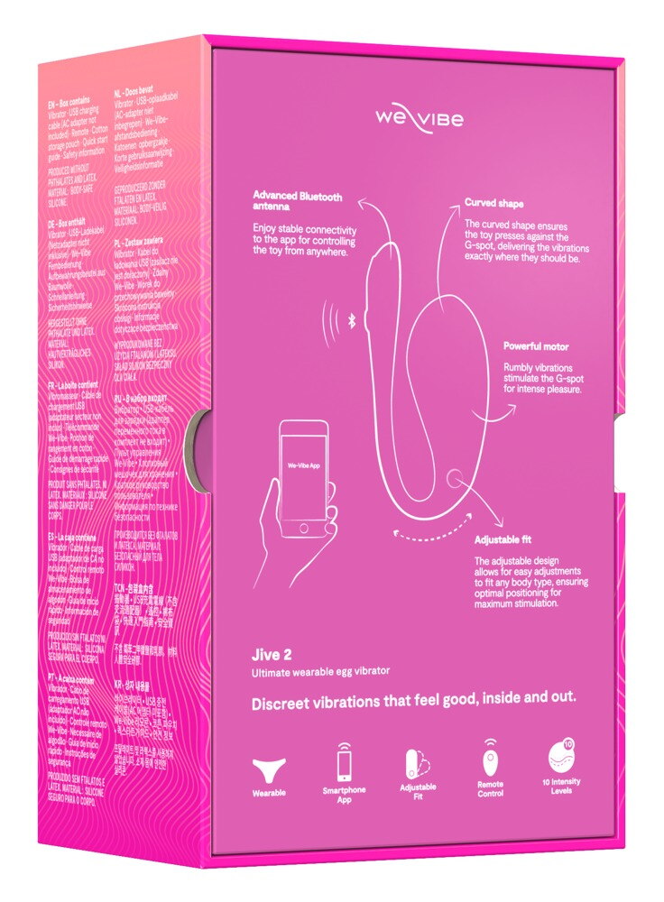 ESTIMULADOR JIVE 2 ROSA BY WE-VIBE