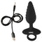 PLUG ANAL FLEXÍVEL COM VIBRAÇÃO