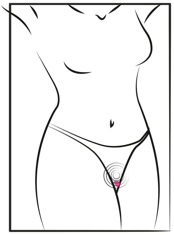 TANGA VIBRATÓRIA COM CONTROLO REMOTO