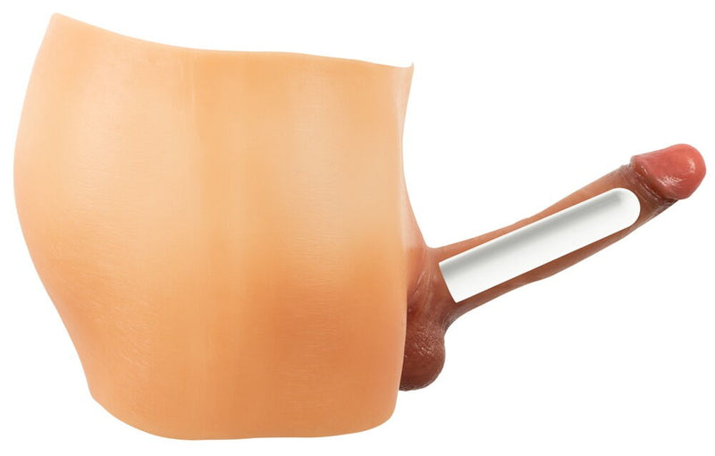 CUECA COM UM PENIS REALISTA COM VIBRAÇÃO