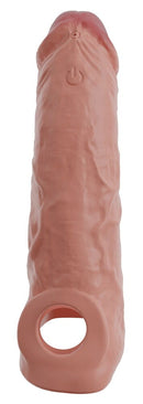 MANGA PENIS REAL SLEEVE COM VIBRAÇÃO