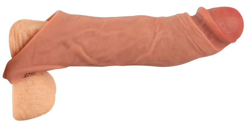 MANGA PENIS REAL SLEEVE COM VIBRAÇÃO