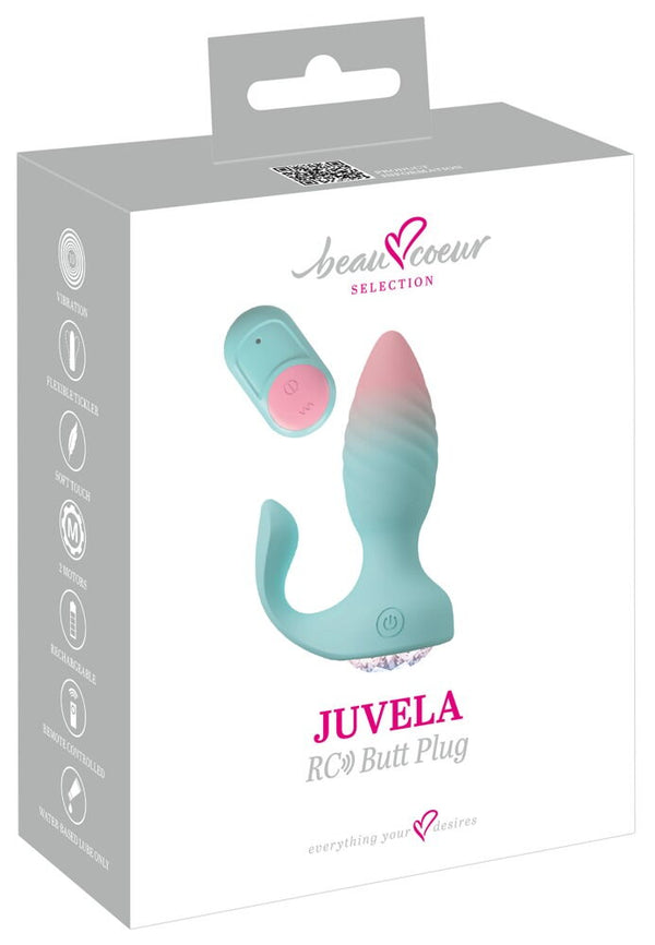 PLUG ANAL JUVELA COM VIBRAÇÃO