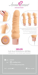 VIBRADOR REALISTICO SELON SOFT REAL