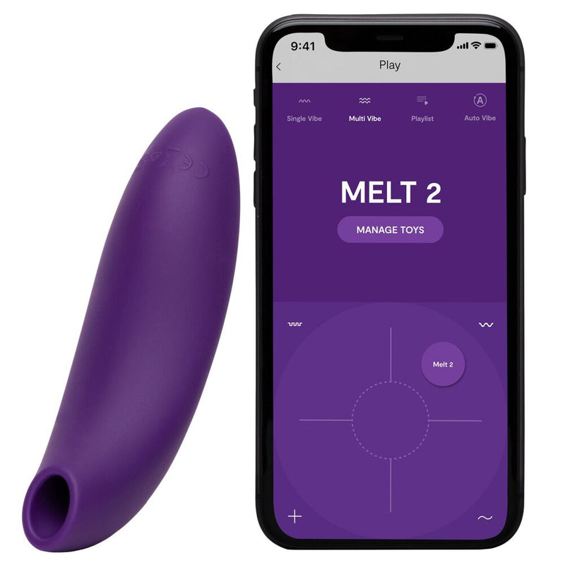 ESTIMULADOR DE CLÍTORIS E SUCÇÃO MELT 2  WE-VIBE COM APP