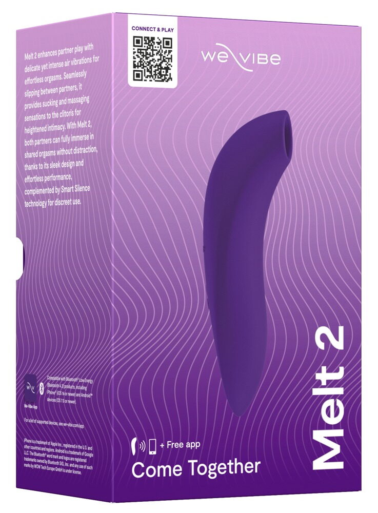 ESTIMULADOR DE CLÍTORIS E SUCÇÃO MELT 2  WE-VIBE COM APP