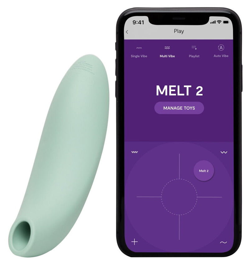 ESTIMULADOR DE CLÍTORIS E SUCÇÃO MELT 2  WE-VIBE COM APP