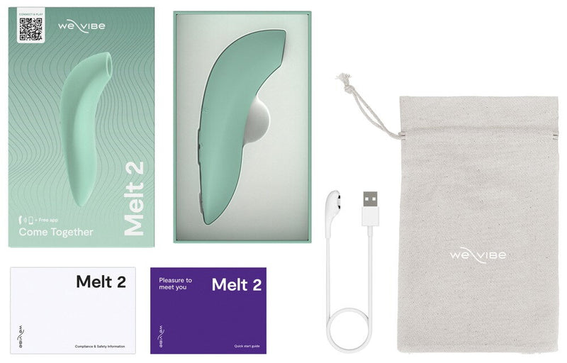 ESTIMULADOR DE CLÍTORIS E SUCÇÃO MELT 2  WE-VIBE COM APP