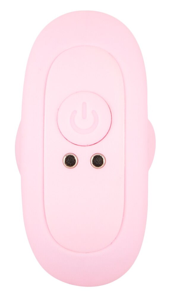 CUTIES MINI PLUG ANAL ROSA COM VIBRAÇÃO