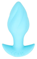CUTIES MINI PLUG ANAL AZUL COM VIBRAÇÃO