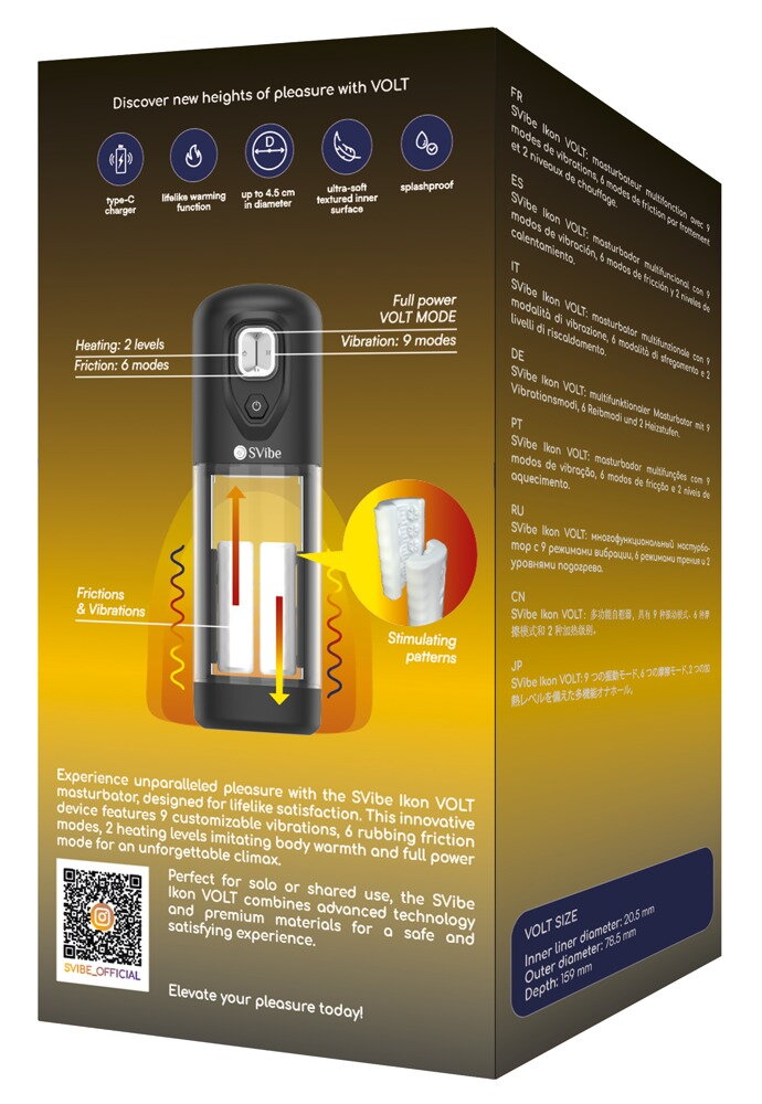 MASTURBADOR IKON VOLT