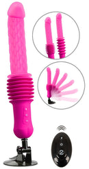 MÁQUINA DE SEXO COM EFEITO DE CALOR E CONTROLO REMOTO