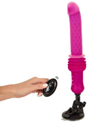 MÁQUINA DE SEXO COM EFEITO DE CALOR E CONTROLO REMOTO