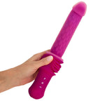 MÁQUINA DE SEXO COM EFEITO DE CALOR E CONTROLO REMOTO