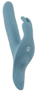 STRAP-ON COM VIBRAÇÃO E ESTIMULAÇÃO CLITORIS USB