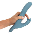 STRAP-ON COM VIBRAÇÃO E ESTIMULAÇÃO CLITORIS USB