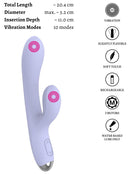 VIBRADOR COELHO RIVANO CURVED BEAU COEUR