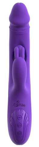 VIBRADOR EM FORMA DE COELHO COM ESTIMULAÇÃO PONTO G/ANAL