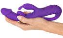 VIBRADOR EM FORMA DE COELHO COM ESTIMULAÇÃO PONTO G/ANAL