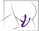 VIBRADOR EM FORMA DE COELHO COM ESTIMULAÇÃO PONTO G/ANAL