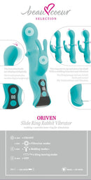 VIBRADOR ORIVE COM ESTIMULADOR DE CLITÓRIS