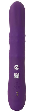 VIBRADOR EM FORMA DE COELHO COM 3 ANÉIS MÓVEIS