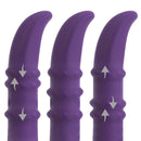 VIBRADOR EM FORMA DE COELHO COM 3 ANÉIS MÓVEIS