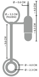 ANEL PENIANO COM ESTIMULAÇÃO DE URETA VIBRATÓRIO
