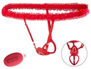 ELEGANTE TANGA VIBRATÓRIA C/ CONTROLO REMOTO EM SILICONE