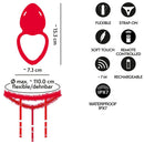 ELEGANTE TANGA VIBRATÓRIA C/ CONTROLO REMOTO EM SILICONE