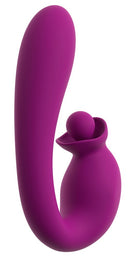 VIBRADOR JAVIDA DUPLA ROTAÇÃO