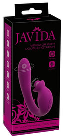 VIBRADOR JAVIDA DUPLA ROTAÇÃO