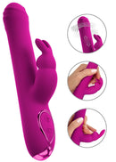 VIBRADOR SMILE RABBIT USB COM ROTAÇÃO