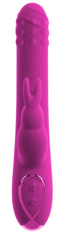 VIBRADOR SMILE RABBIT USB COM ROTAÇÃO